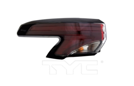 Toyota Sienna Tail Light Driver Side Le/Xle/Woodland 2023-2025 Capa