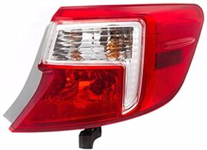 Toyota Camry Tail Light Passenger Side Fits All Models Including Hybrid 2012-2014