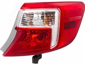 Toyota Camry Tail Light Passenger Side Fits All Models Including Hybrid 2012-2014