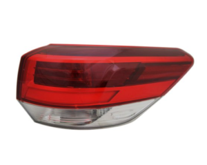 Toyota Highlander Tail Light Passenger Side Without Marker Led Tail Light Highlander/Hyb 2018-2019
