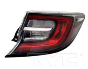 Toyota Corolla Tail Light Passenger Side 2019-2022 Capa