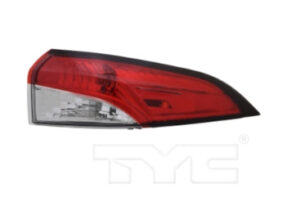 Toyota Corolla Tail Light Passenger Side Clear Lens Japan Built L/Le/Se/Hybrid Le 2020-2025 Capa