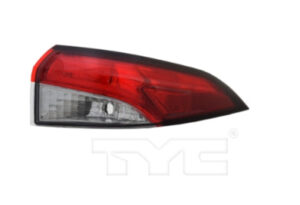 Toyota Corolla Tail Light Passenger Side Smoked Lens 2020-2022 Capa