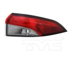 Toyota Corolla Tail Light Passenger Side Smoked Lens 2020-2022 Capa