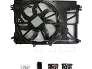 Toyota Camry Rad/Cnd Fan Usa & Japan Built 2.5L L4 Avalon 2021 Camry 18-24 Nx250 22-24 Es250 21-22 (Oe 16360-25010)