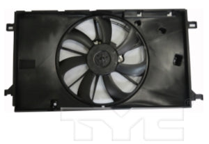 Toyota Corolla Rad/Cnd Fan 2.0L Sedan 20-22/Hatchback 19-21 (1.8L Hatchback 2019) Ux200 19-22