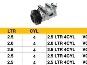 Nissan Rogue A/C Compressor Rogue/Altima/Pathfinder/Qx60 Double (4S Pn 98664)
