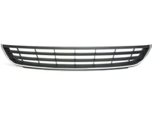 Volkswagen Jetta Front Bumper Grille With Chrome Moulding 2011-2014