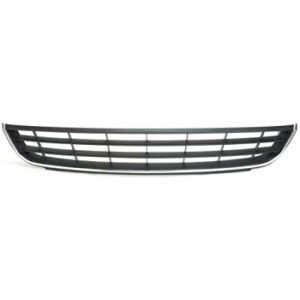 Volkswagen Jetta Front Bumper Grille With Chrome Moulding 2011-2014