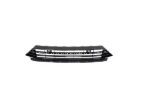 Volkswagen Tiguan Bumper Cover Bumper Grille Painted Gloss Black For R-Line 2018-2021