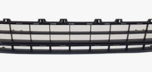 Volkswagen Jetta Bumper Cover Front Center Bumper Grille Textured Black Without Sensors Jetta 2022-2023 (Exc Gli)
