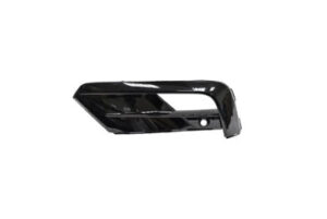 Volkswagen Tiguan Bumper Cover Front Upper Bumper Grille Driver Side Ptd Gloss Black For R-Line 2018-2021