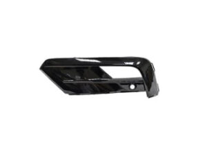Volkswagen Tiguan Bumper Cover Front Upper Bumper Grille Driver Side Ptd Gloss Black For R-Line 2018-2021