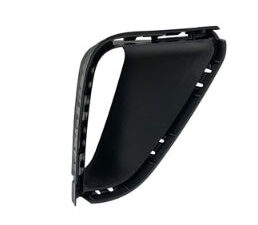 Volkswagen Taos Bumper Cover Bumper Air Duct Outer Trim Molding Passenger Side Textured Black 2022-2024