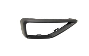 Volkswagen Taos Bumper Cover Bumper Exhaust Trim Driver Side Textured Black 2022-2025