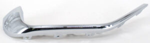 Volkswagen Atlas Bumper Cover Rear Bumper Exhaust Pipe Moulding Passenger Side Chrome Without R-Line 2020-2023