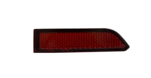 Volkswagen Tiguan Bumper Cover Rear Outer Bumper Reflector Passenger Side Exc 22-24 R-Line 2018-2024 Capa