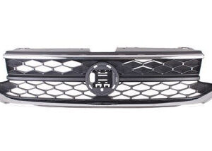 Volkswagen Taos Grille Textured Black W/ Collision Warning Comfortline 2022-2024