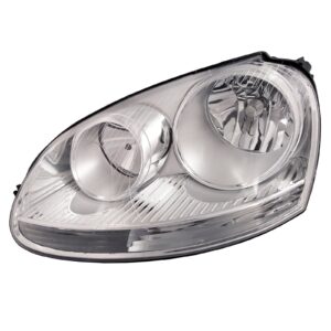 Volkswagen Head Headlight Driver Side Jetta 2005-2010 & Wagon 2009 & Rabbit / Gti 2006-2009