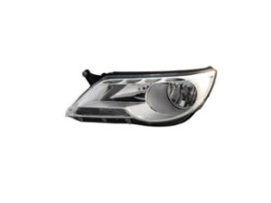 Volkswagen Tiguan Headlight Halogen Headlight Driver Side Without Directional Beam 2009-2011 Capa