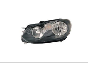 Volkswagen Gti Headlight Halogen Headlight Driver Side Golf/Gti 2010-2014 Capa