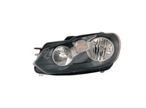 Volkswagen Gti Headlight Halogen Headlight Driver Side Golf/Gti 2010-2014 Capa