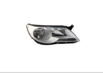 Volkswagen Tiguan Headlight Halogen Headlight Passenger Side Without Directional Beam 2009-2011