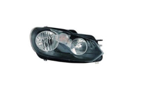 Volkswagen Gti Headlight Halogen Headlight Passenger Side Golf/Gti 2010-2014 Capa