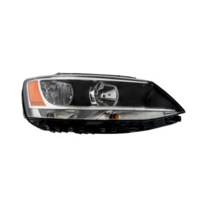 Volkswagen Head Headlight Passenger Side Sedan 2011-2016