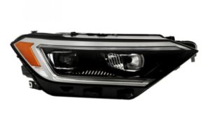 Volkswagen Jetta Headlight LED Passenger Side W/ Projector Includes Gli 2019-2024 (17A941036F)