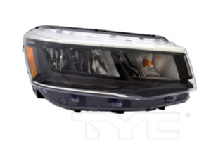 Volkswagen Taos Headlight Passenger Side Without Adaptive Trendline/Comfortline 2022-2024 Capa