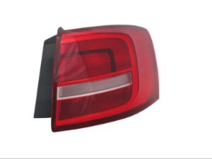 Volkswagen Jetta Tail Light Passenger Side Bulb Type Jetta 2015-2018 Capa