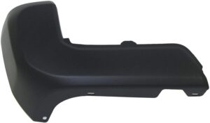 Toyota Tacoma Bumper Cover Rear Bumper End Driver Side Black Without Sensors 2016-2023