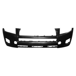 Toyota Rav4 Bumper Cover Front Bumper Primed Without Flare Holes For Base Model 2009-2012 Capa
