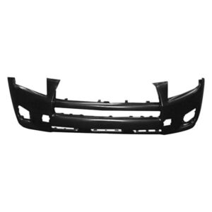 Toyota Rav4 Bumper Cover Front Bumper Primed With Wheel Opening Flare For Sport Model 2009-2012
