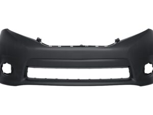 Toyota Sienna Bumper Cover Front Bumper Primed With Round Fog Holes Without Sensor For Se 2011-2017
