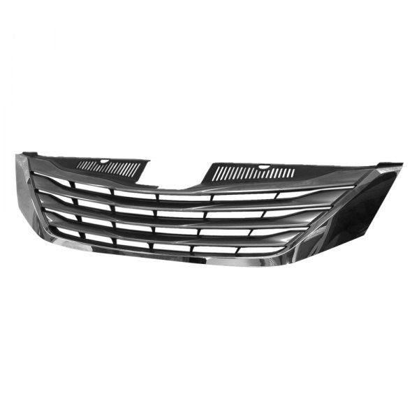 Toyota Sienna Front Grille Lower Chrome Molding Without Adaptive Cruise For Le Models 2011-2014