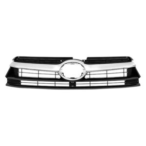 Toyota Highlander Grille Painted-Dk-Gray With Chrome Molding Highlander/Hybrid 2014-2016