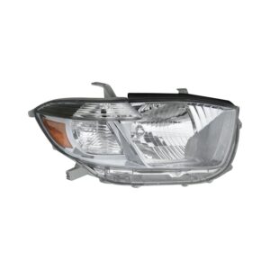 Toyota Head Headlight Passenger Side For Hybrid Models 2008-2010
