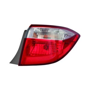Toyota Corolla Tail Light Outer Passenger Side Sedan 2014-2016 Capa