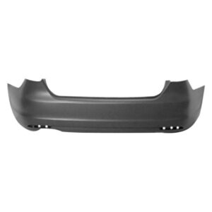 Volkswagen Jetta Bumper Cover Rear Bumper Primed Without Sensor Jetta Sedan 2011-2014 (DOES NOT FIT Gli MODELS) Capa