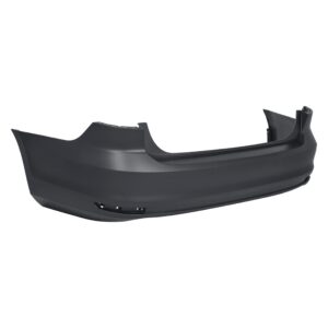 Volkswagen Jetta Bumper Cover Rear Bumper Without Parking Sensor Holes 2015-2018