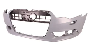 Audi A6 Bumper Front With sensor/wash Hole Without S-line Package Primed CAPA Certified 2012-2015
