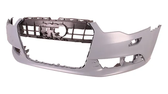 Audi A6 Bumper Front With sensor/wash Hole Without S-line Package Primed CAPA Certified 2012-2015