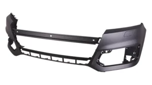Audi Q7 Bumper Front Primed Without Parallel Park Sensor With washer CAPA Certified 2017-2019
