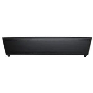 Audi A4 2009-2012/S4 2010-2012 License Plate Molding Front (matte-black) With S-line