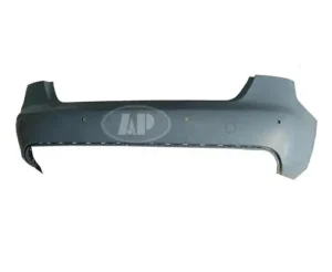 Audi A4 Bumper Rear With Sensor Hole Primed Without S-line 2009-2012