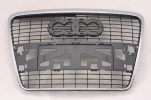 Audi A6 Grille Silver Black Without Sensor 2005-2008