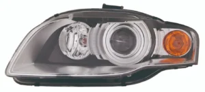Audi A4 Head Lamp Driver Side Hid Without Curve High Quality 2005-2008