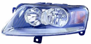 Audi A6 Head Lamp Driver Side Halogen Sedan 05-08/Wagon 06-08 High Quality 2005-2008